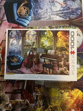 Four Seasons 1000-Piece Puzzle by EuroGraphics — Multicolor
